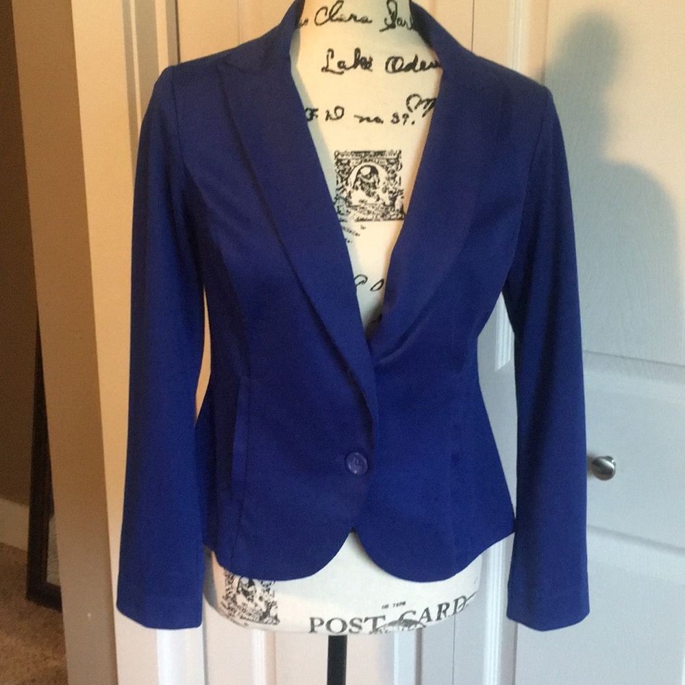 Blue blazer